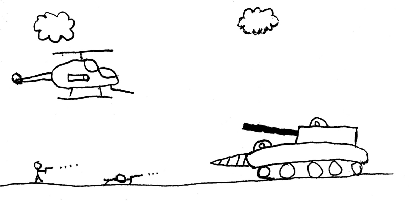 Because all tanks have augers and glass cockpits...right?